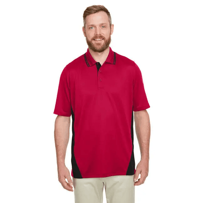 Flash Strike Polo: Protection Plus Colorblock! **flash Strike Polo: Black and Yellow Domination** Ready to Electrify your Wardrobe? the Flash Strike - Estalios