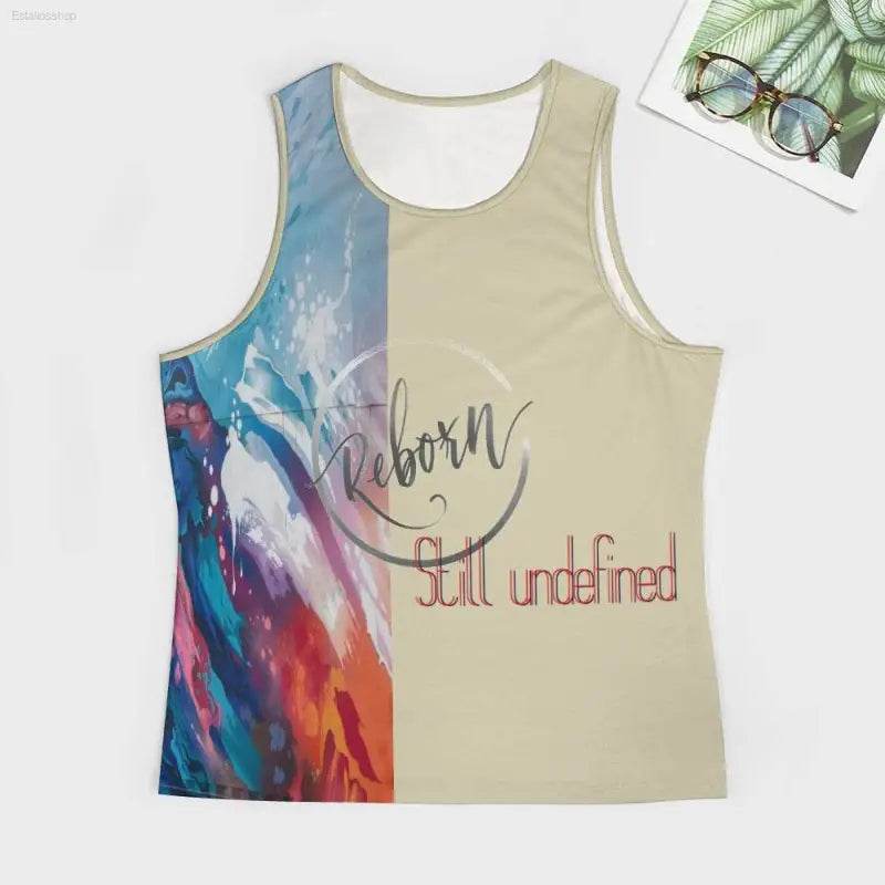 Sleeveless tank top.