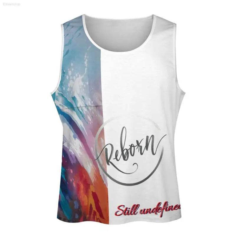 Printed tank top.