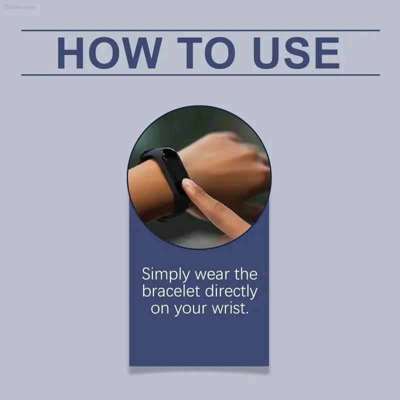 Men's Care Silicone Bracelet for Comfort and Improved Circulation for Prostate Health - Estalios