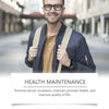 Men's Care Silicone Bracelet for Comfort and Improved Circulation for Prostate Health - Estalios