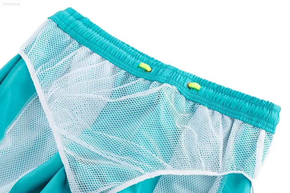 Men's Quick Dry Beach Board Shorts for Summer Fun - Estalios