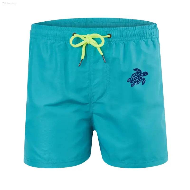 Men's Quick Dry Beach Board Shorts for Summer Fun - Estalios