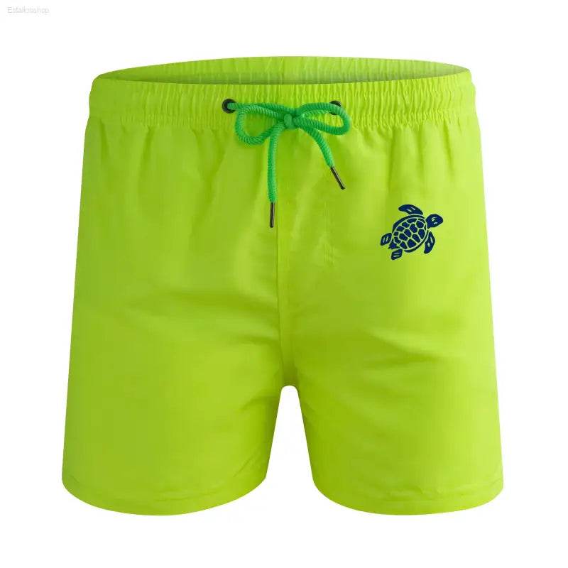 Men's Quick Dry Beach Board Shorts for Summer Fun - Estalios
