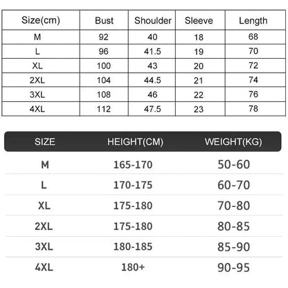 Clothing size chart for Men’s Soccer Running Shirts & Jerseys in jersey sportswear mens