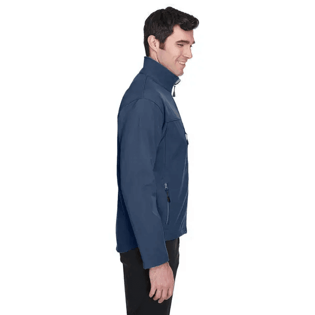 Men's Soft Shell Jacket - CHARCOAL - S for All-Weather Comfort - Estalios