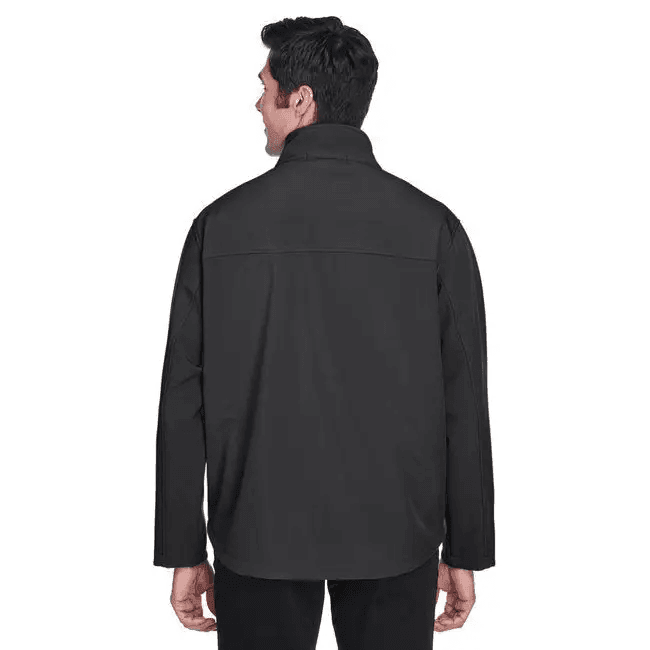 Men's Soft Shell Jacket - CHARCOAL - S for All-Weather Comfort - Estalios