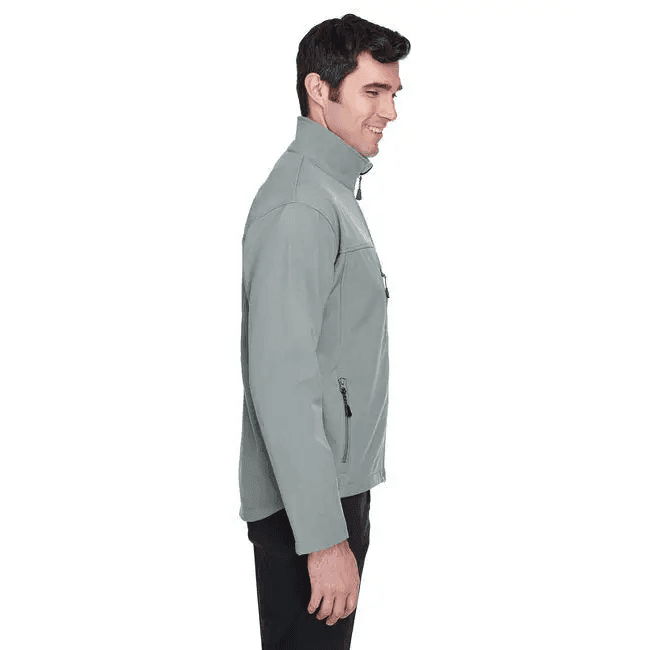 Men's Soft Shell Jacket - CHARCOAL - S for All-Weather Comfort - Estalios