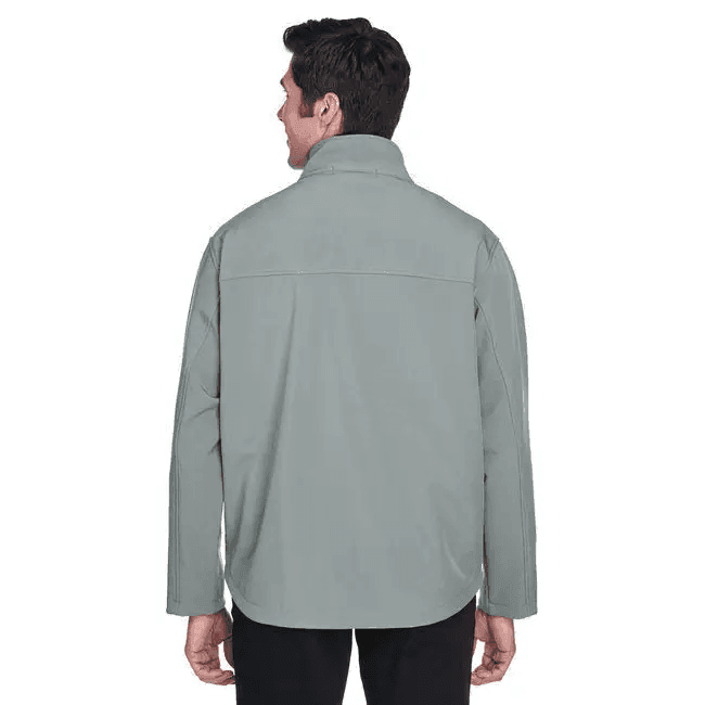 Men's Soft Shell Jacket - CHARCOAL - S for All-Weather Comfort - Estalios