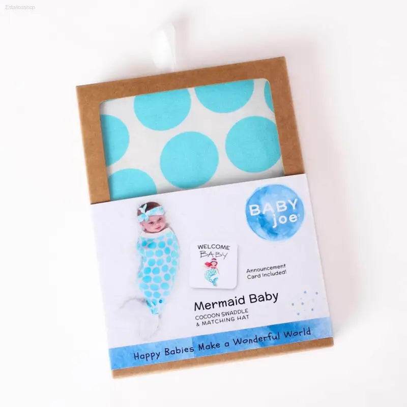 Mermaid Baby Swaddle Cocoon for Newborn Comfort - Estalios