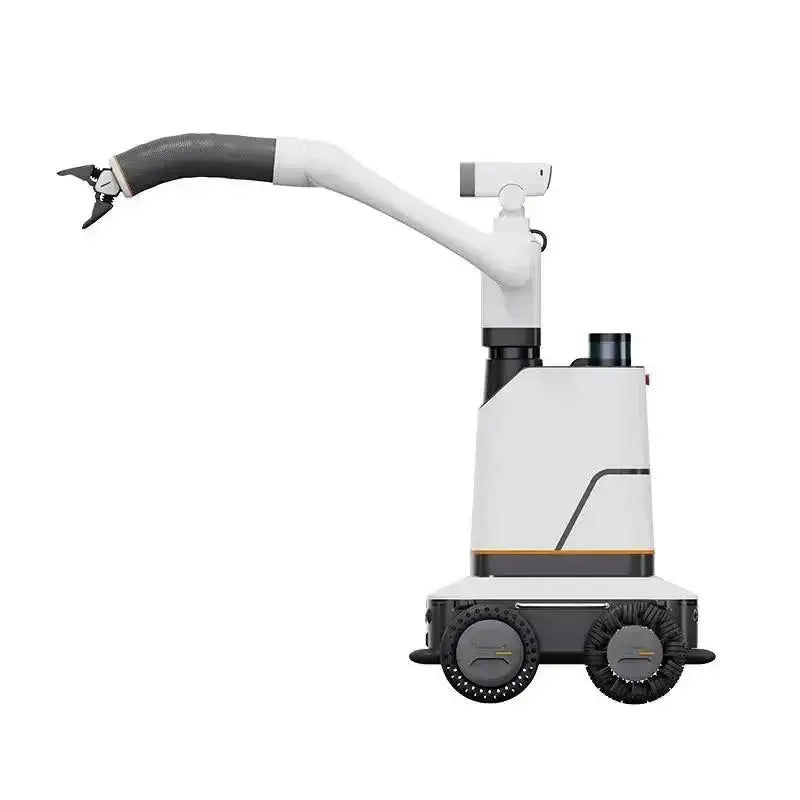 Mobile robotic arm on MH3000 customized outdoor surveillance security UGV