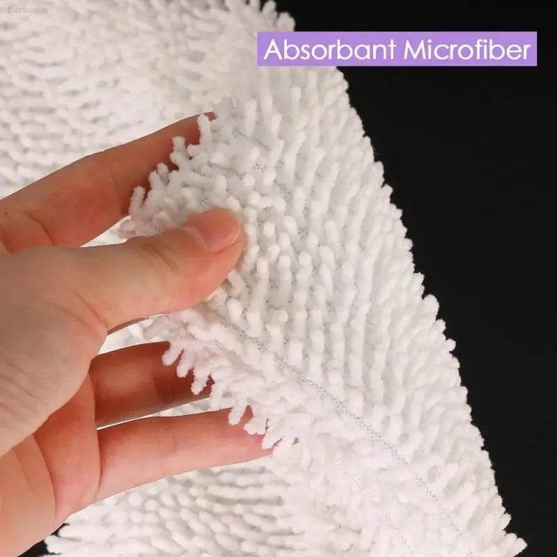 Supercharge your Cleaning: Microfiber Steam Mop Replacement Pads! **product Description** Upgrade your Cleaning Game with these Premium White Microfiber Mop Pads - Estalios