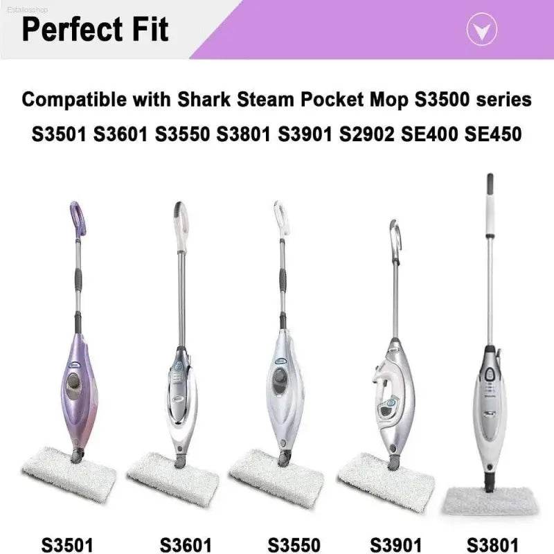 Supercharge your Cleaning: Microfiber Steam Mop Replacement Pads! **product Description** Upgrade your Cleaning Game with these Premium White Microfiber Mop Pads - Estalios