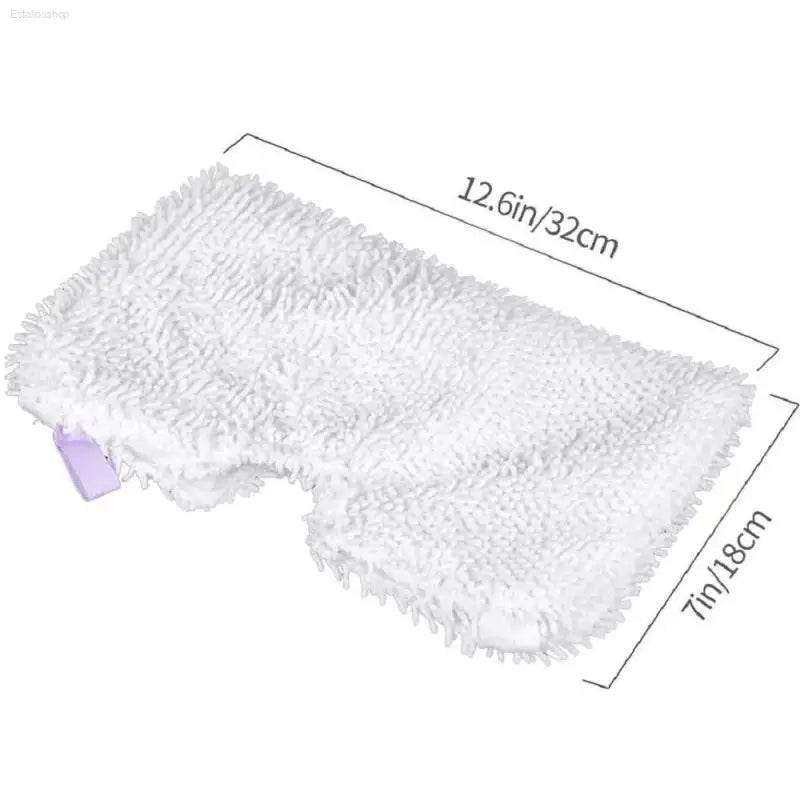 Supercharge your Cleaning: Microfiber Steam Mop Replacement Pads! **product Description** Upgrade your Cleaning Game with these Premium White Microfiber Mop Pads - Estalios