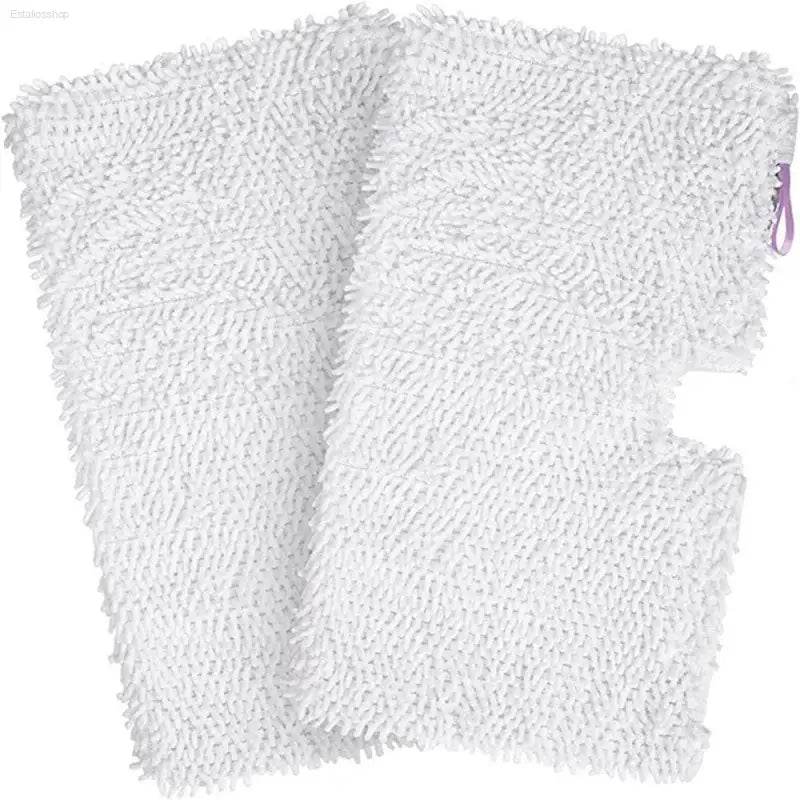 Supercharge your Cleaning: Microfiber Steam Mop Replacement Pads! **product Description** Upgrade your Cleaning Game with these Premium White Microfiber Mop Pads - Estalios