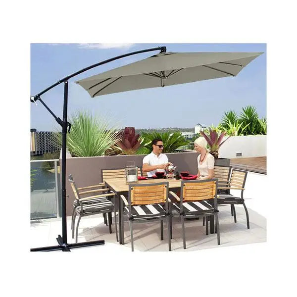 Milano Outdoor Umbrella Cantilever for cozy outdoor dining and shade in your garden