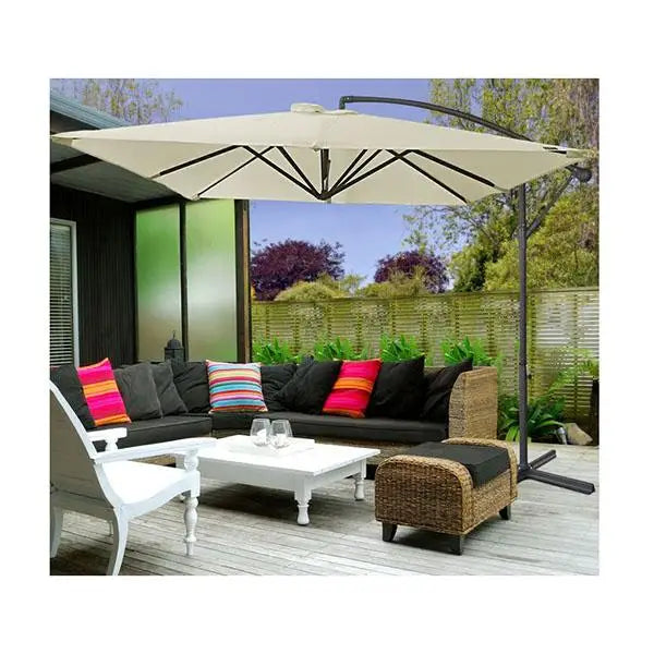 Milano Outdoor Umbrella for stylish shade in your garden, perfect umbrella cantilever design