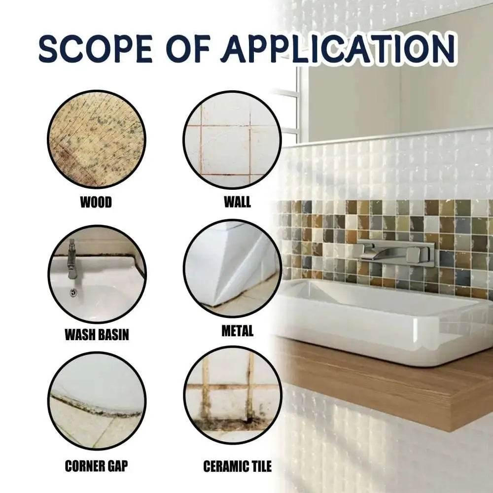Mildew Remover Gel Multi-functional Wall Tile Bathroom Cleaner - Estalios