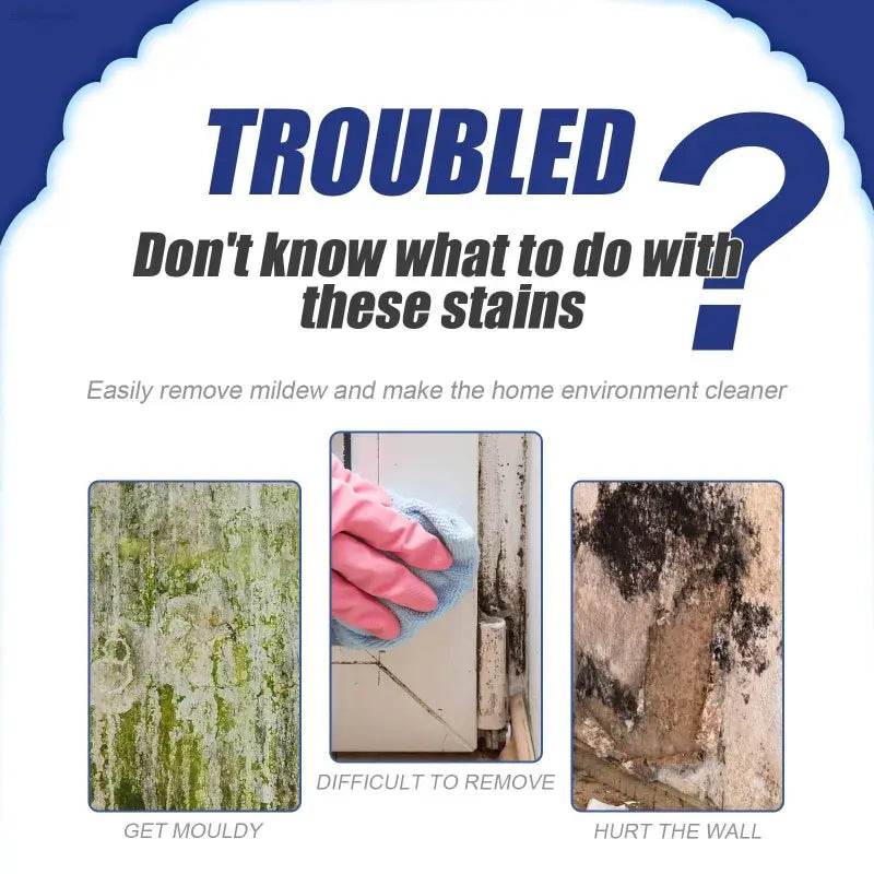 Mildew Remover Wall Toilet Wash Basin Mildew Removal Spray - Estalios