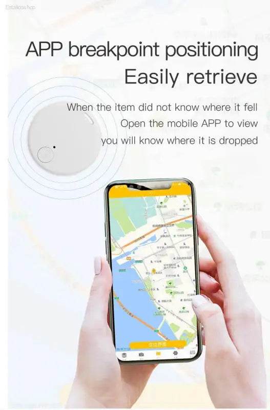 Tracking device and smartphone.