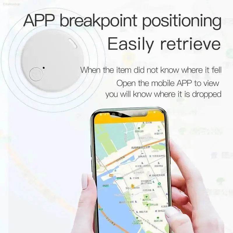 Item tracker and smartphone.