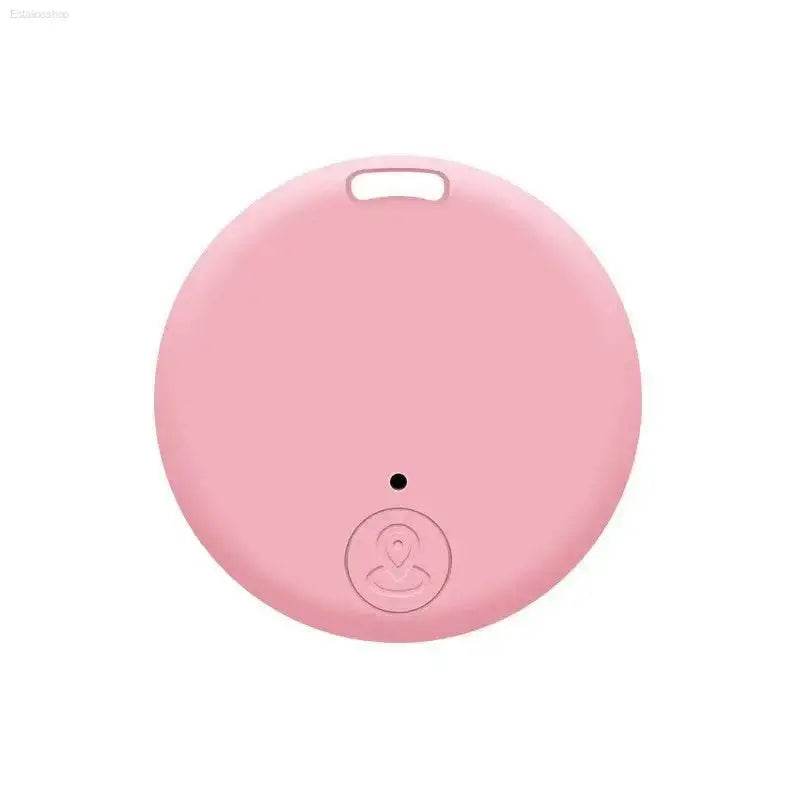 Pink circular tracker with keyhole.