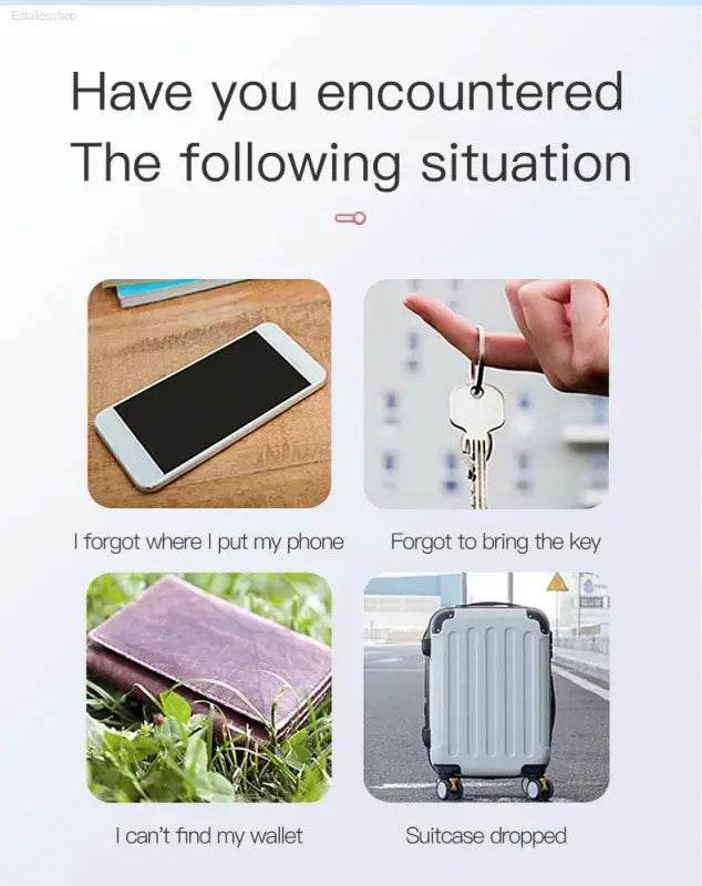 Commonly misplaced items.