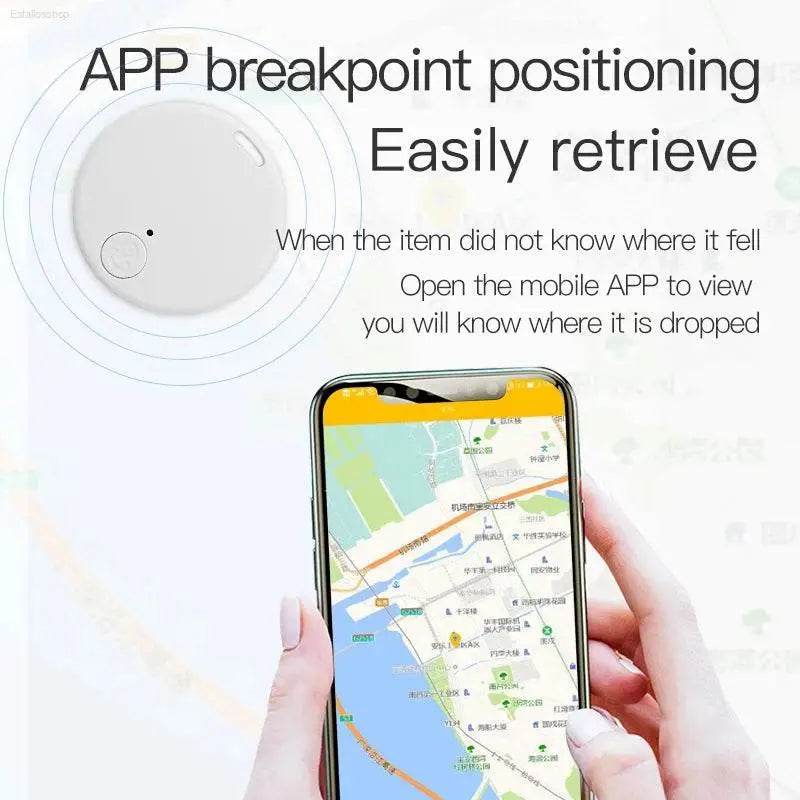 Item tracker and smartphone.