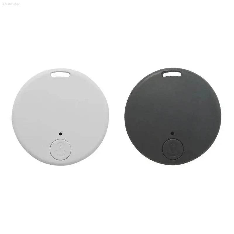 Two round, key-finder devices.