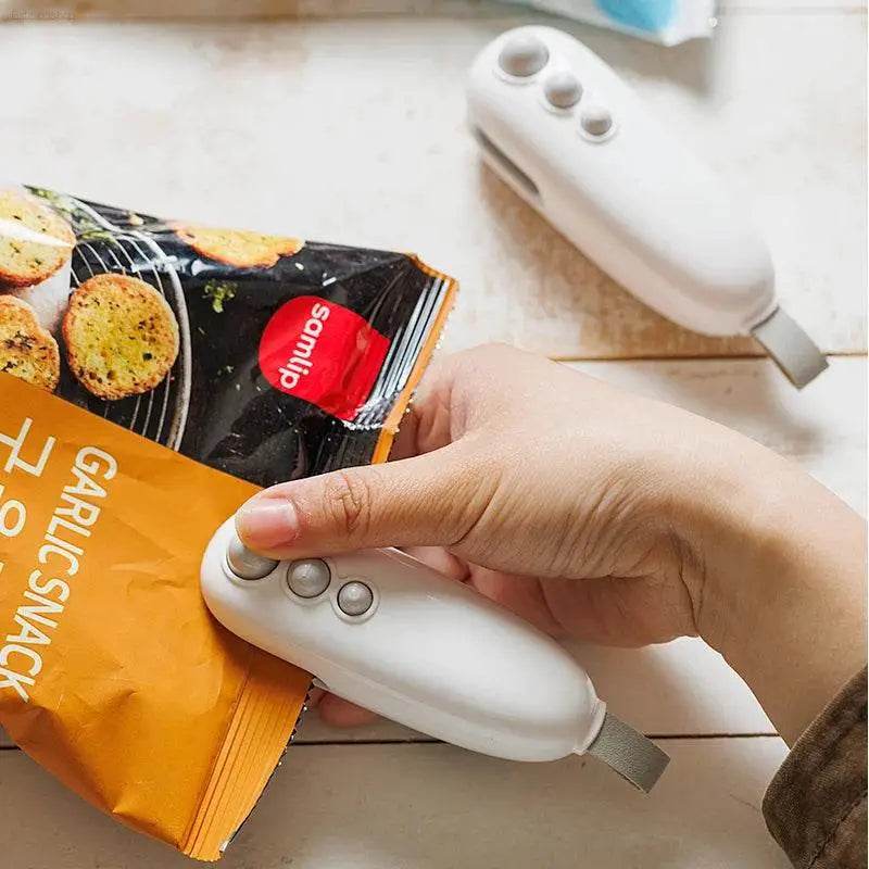 Mini Heat Bag Sealing Machine for Food Packaging Clips - Estalios