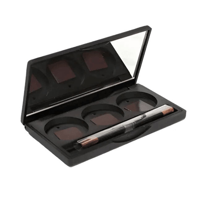 Mini Magnetic Palette with Brush for Easy Makeup Application - Estalios