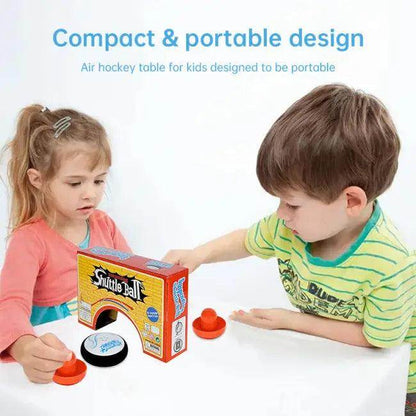 Miniature Air Hockey Game with Puck for Family Fun - Estalios