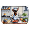 Miniature Pinscher Dish Drying Mat for Quick Absorption - Estalios