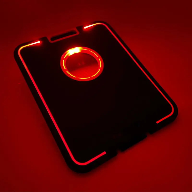 LED Cornhole Board Set - Light up Bean Bag Toss with 6 Bags, by Minnark