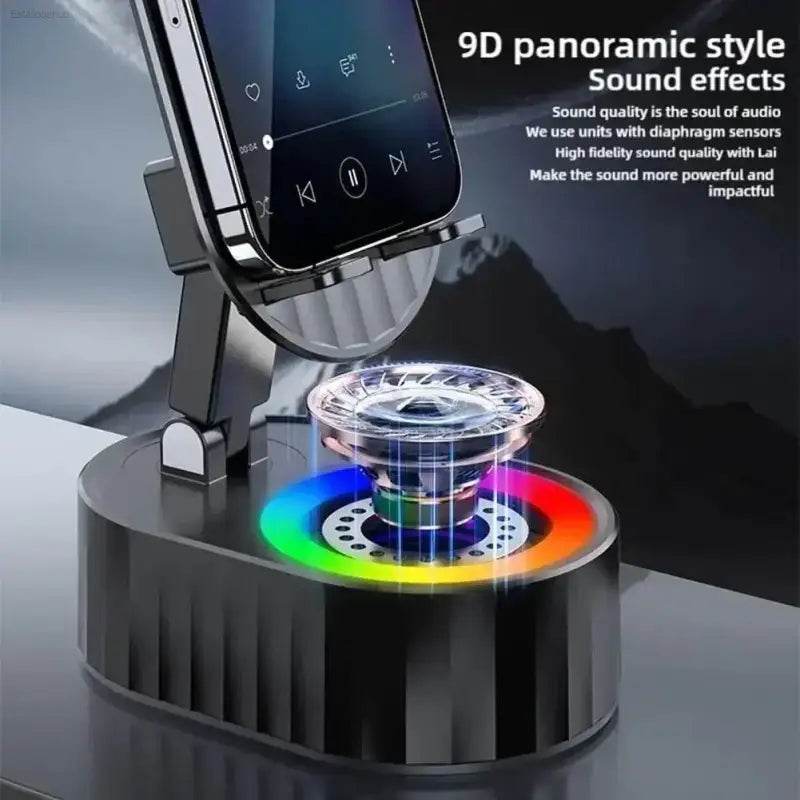 Mobile Cell Phone Stand Holder With Bluetooth Speaker HD - Estalios