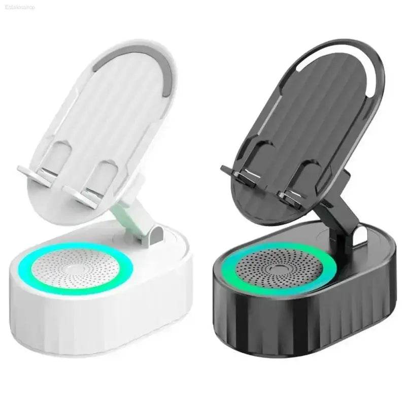 Mobile Cell Phone Stand Holder With Bluetooth Speaker HD - Estalios