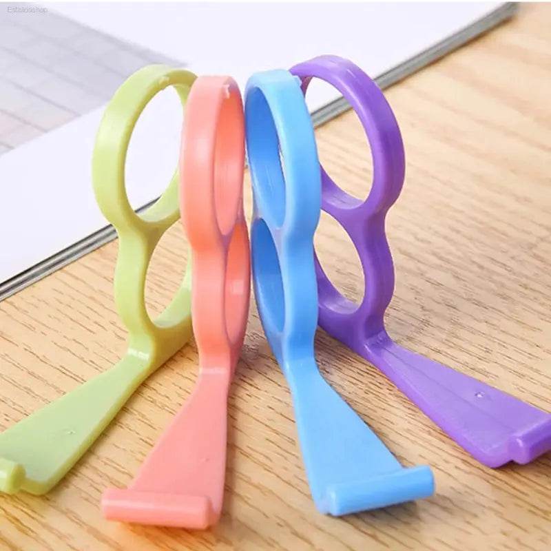 Mobile Phone Grip Holder Finger Ring Support Plastic Cellphone Handheld Bracket Desktop Mount Stand Bracket for Iphone Sumsung - Estalios