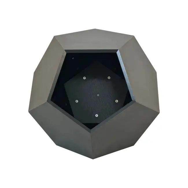 Modern Multifunctional Cat Bed and Side Table in Dark Wood - Estalios