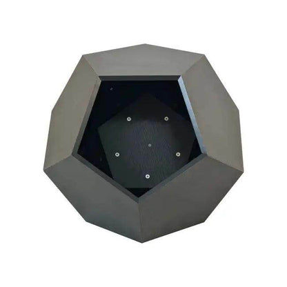 Modern Multifunctional Cat Bed and Side Table in Dark Wood - Estalios