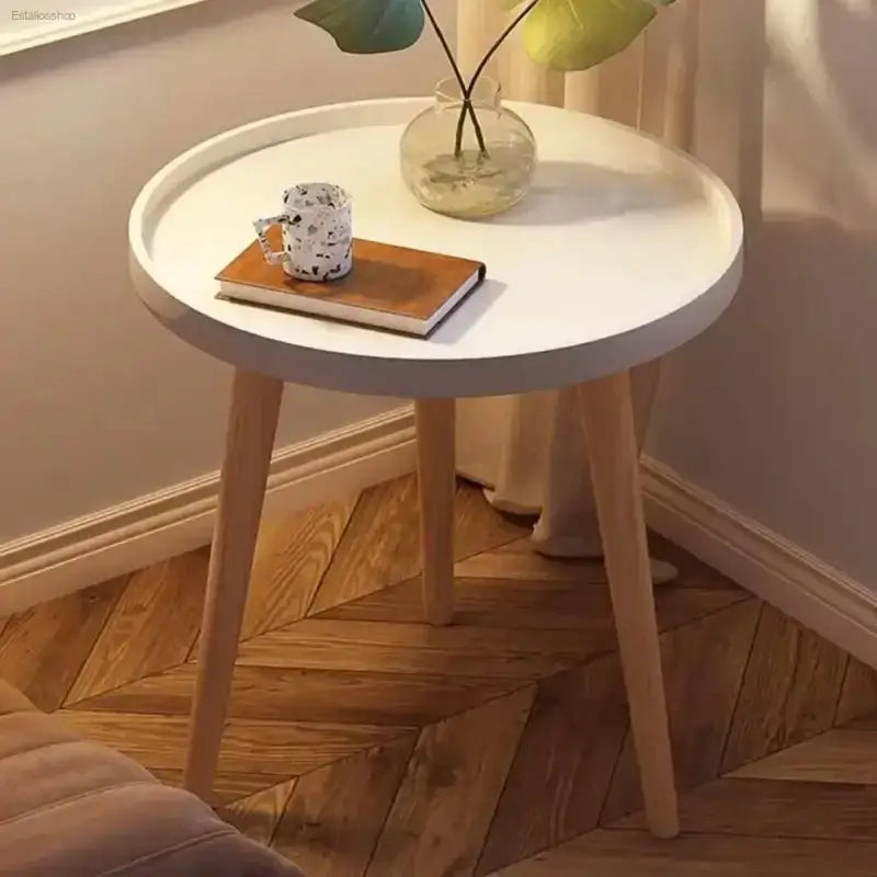 Modern Solid Wood Coffee Table with Sturdy Legs for Stylish Living Rooms - EstaliosShop
