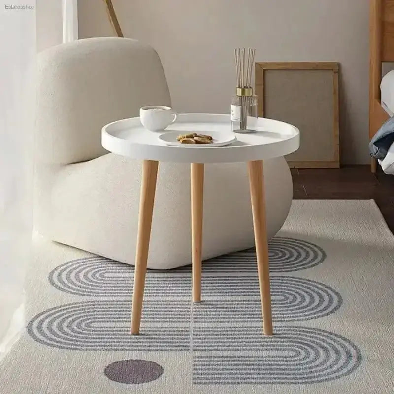 Modern Solid Wood Coffee Table with Sturdy Legs for Stylish Living Rooms - EstaliosShop