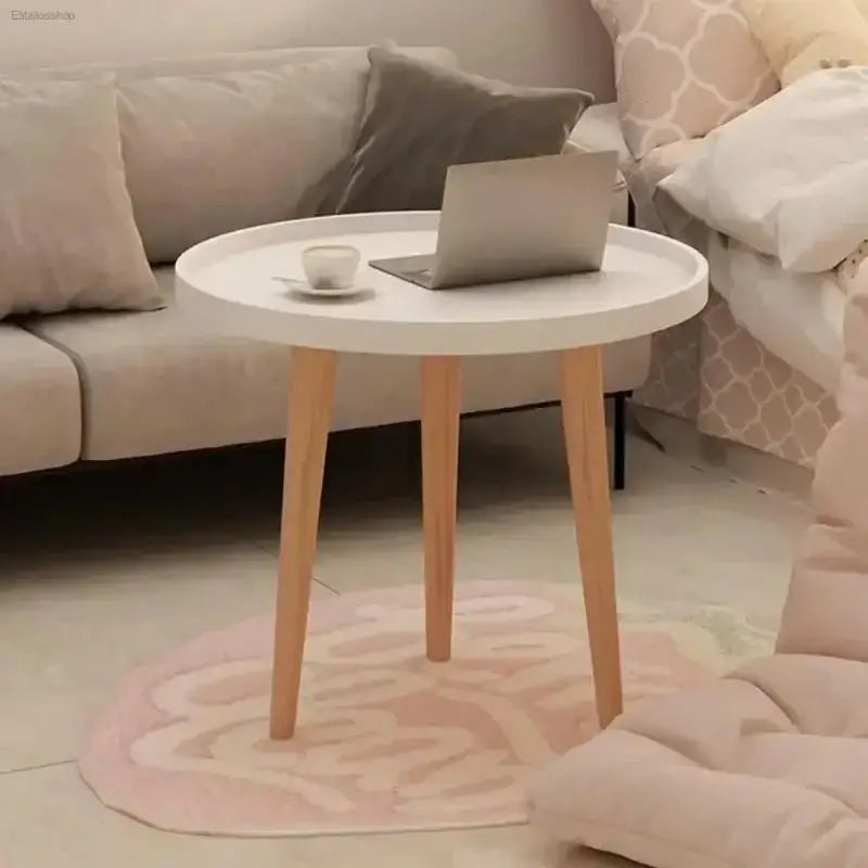 Modern Solid Wood Coffee Table with Sturdy Legs for Stylish Living Rooms - EstaliosShop