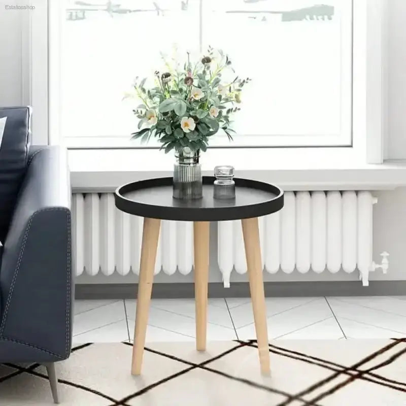 Modern Solid Wood Coffee Table with Sturdy Legs for Stylish Living Rooms - EstaliosShop