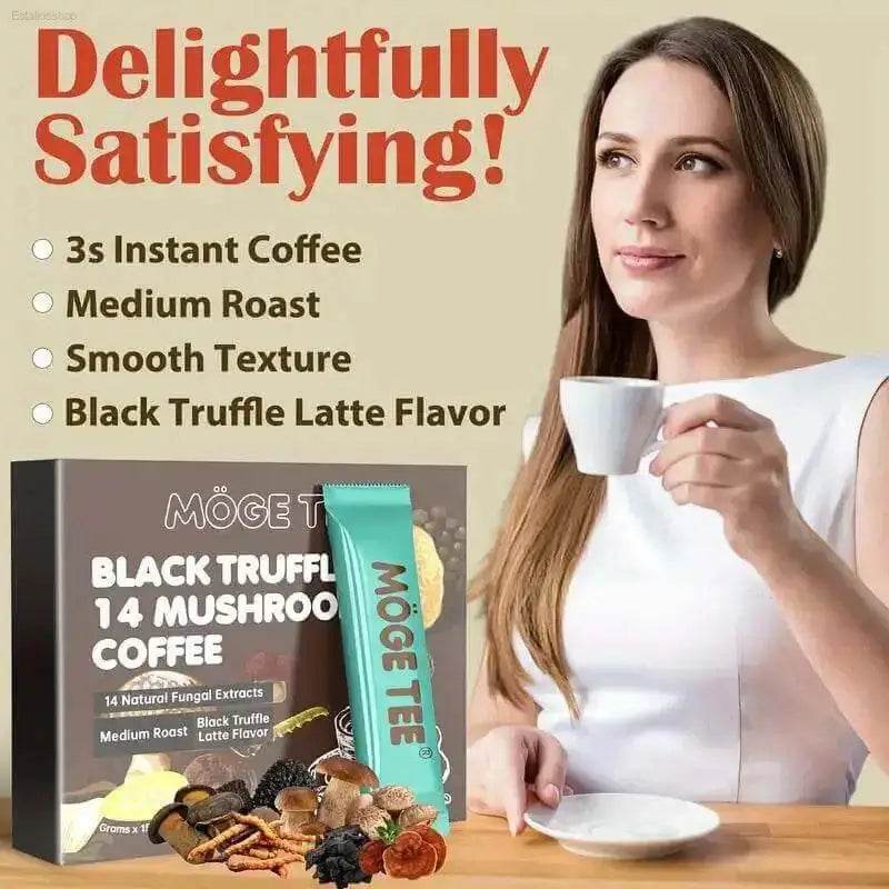 Möge Tee Black Truffle Mushroom Coffee: Unleash the Flavor! Möge Tee Black Truffle Mushroom Coffee is the Ultimate Fusion of Gourmet Indulgence - Estalios