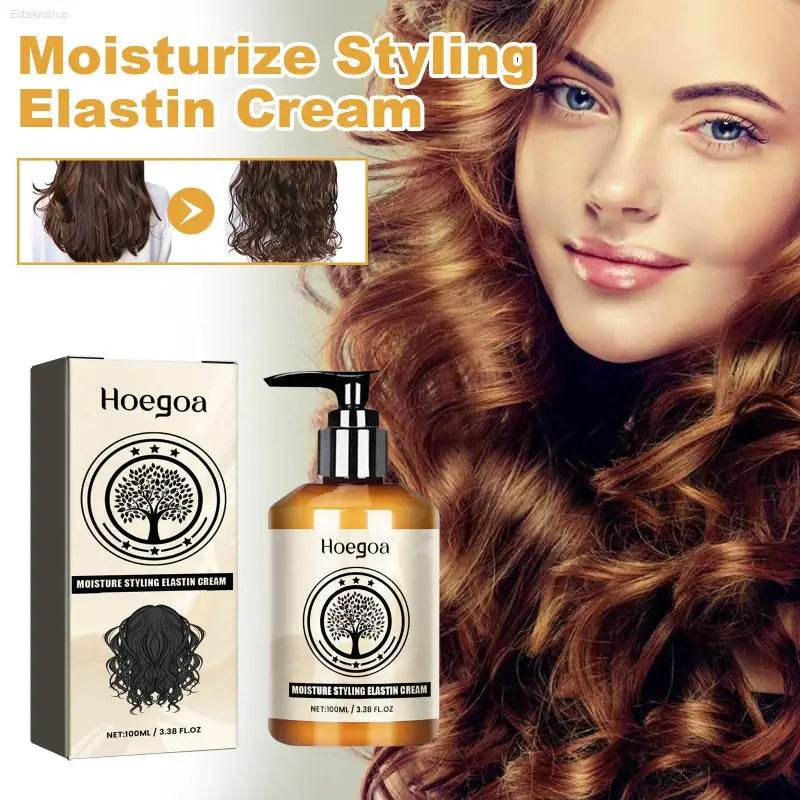 Moisturize Styling Elastin Cream for Curls and Shine - Estalios