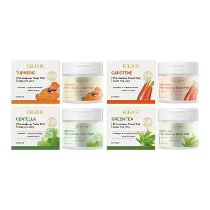 Luminous Skin Toner Pads for Smooth, Radiant Glow - Estalios