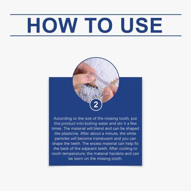 Moldable Teeth Solution for Instant Smile Confidence - Estalios