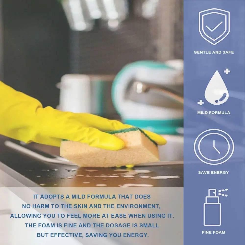 Multi Purpose Cleaning System Gentle Foam Cleaner For Cooktop - Estalios