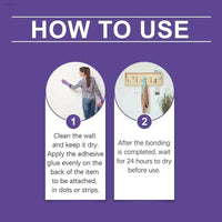 Multi-Purpose Waterproof Nail Free Glue for Wood Cermet Plastic Repair - Estalios