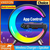 Multifunction Wireless Charger Stand Bluetooth 5.0 Speaker - Estalios